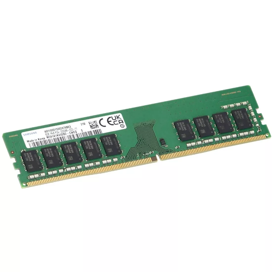 Samsung M391A1K43DB2-CWE 8GB PC4-25600 DDR4-3200Mbps 1RX8 ECC Memory